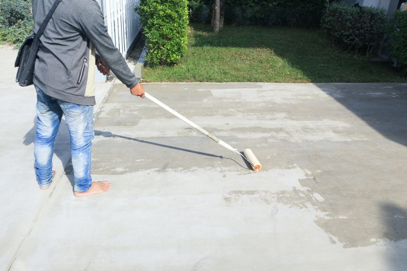Concrete Driveway Resurfacing detail